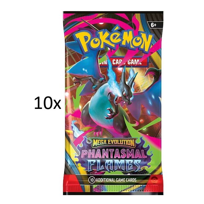 Pokemon Mega Evolution Phantasmal Flames Booster Pakker