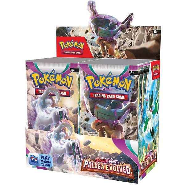 Pokemon Booster Box - Scarlet & Violet Paldea Evolved - Pokedexet