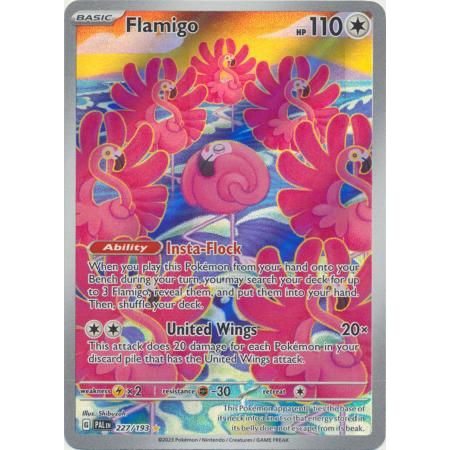 Pokemon kort Scarlet & Violet Paldea Evolved - Flamigo Full Art (227/193) - Pokedexet