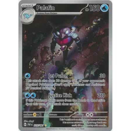 Pokemon kort Scarlet & Violet Paldean Fates - Palafin Art Rare (225/91) - Pokedexet