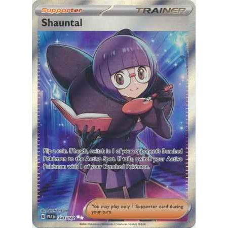 Pokemon kort Scarlet & Violet Paradox Rift - Shauntal Full Art (243/182) - Pokedexet