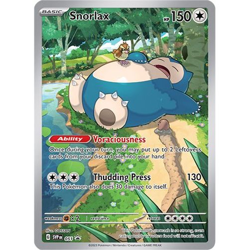 Pokemon Promo kort Scarlet & Violet - Snorlax (51) - Pokedexet