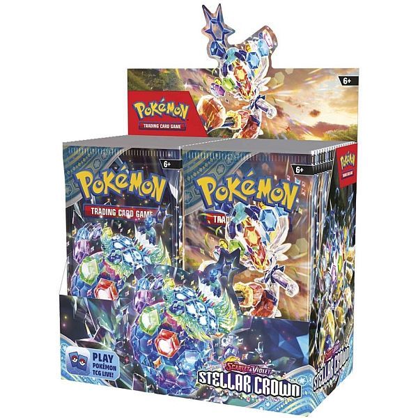 Pokemon Scarlet & Violet Stellar Crown Booster Box