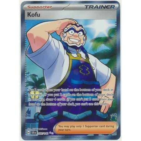 Pokemon kort Scarlet & Violet Stellar Crown - Kofu Full Art (165/142) - Pokedexet