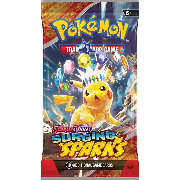 Pokemon Scarlet & Violet Surging Sparks Booster Pakke