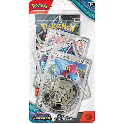 Pokemon Scarlet & Violet Twilight Masquerade Premium Checklane Blister Porygon Z