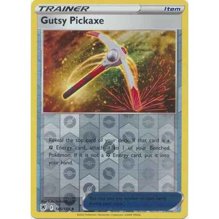 Pokemon kort Sword & Shield Astral Radiance - Gutsy Pickaxe Reverse Holofoil (145/189) - Pokedexet
