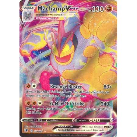 Pokemon kort Sword & Shield Astral Radiance - Machamp VMAX (73/189) - Pokedexet