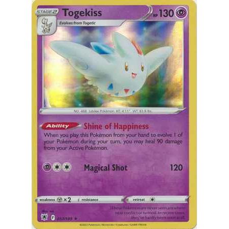 Pokemon kort Sword & Shield Astral Radiance - Togekiss Holofoil (57/189) - Pokedexet
