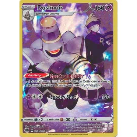 Pokemon kort Sword & Shield Brilliant Stars - Dusknoir (TG06/TG30) - Pokedexet