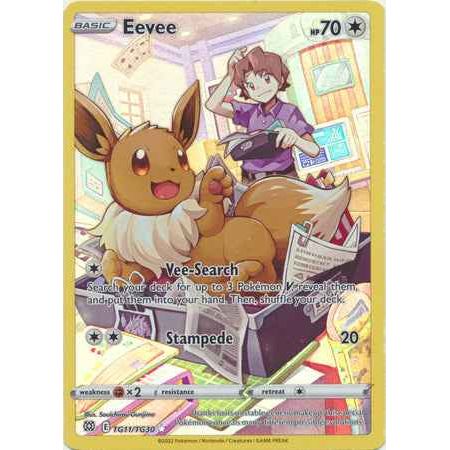Pokemon kort Sword & Shield Brilliant Stars - Eevee (TG11/TG30) - Pokedexet