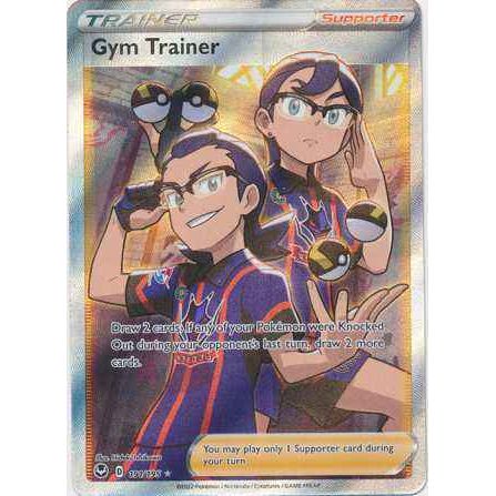 Pokemon kort Sword & Shield Silver Tempest - Gym Trainer Full Art (191/195) - Pokedexet
