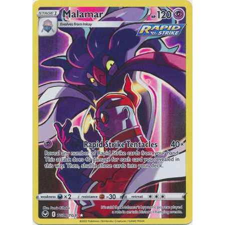 Pokemon kort Sword & Shield Silver Tempest - Malamar (TG06/TG30) - Pokedexet