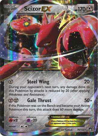 Scizor EX (76/122) - Pokedexet