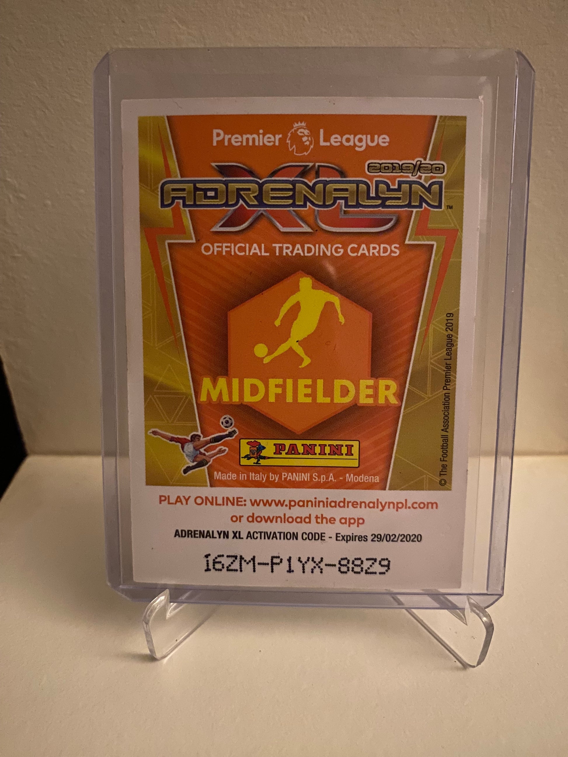 Panini Adrenalyn XL Premier League 2019/2020 - Wolverhampton Ruben Neves Holofoil - Pokedexet