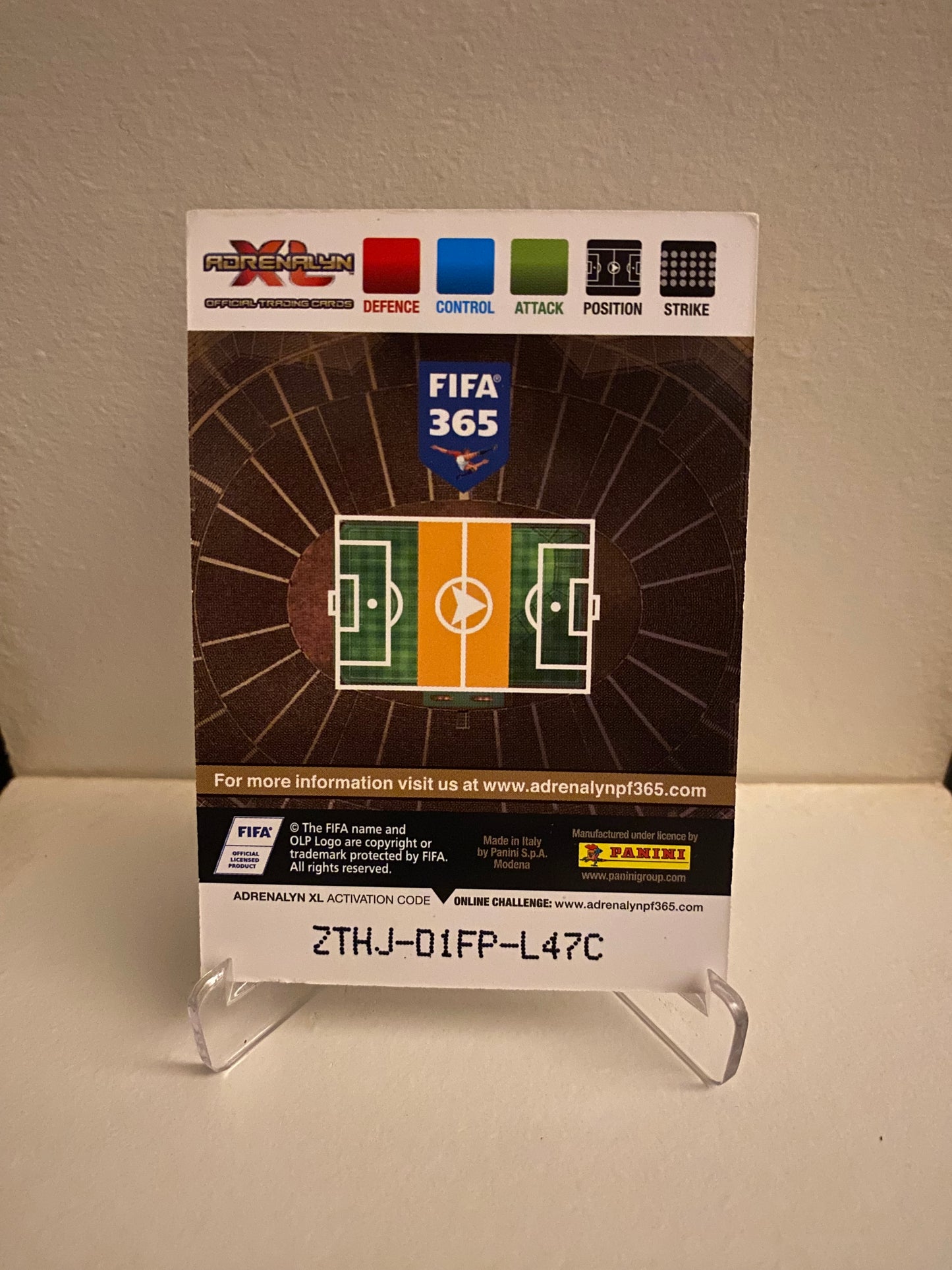 Fodbold kort Panini Adrenalyn XL FIFA 365 2017 - Sao Paulo Thiago Mendes - Pokedexet