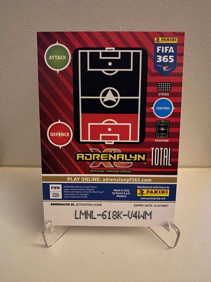 Fodbold kort Panini Adrenalyn FIFA 365 2020/2021 - Club America Jorge Sanchez 115 - Pokedexet