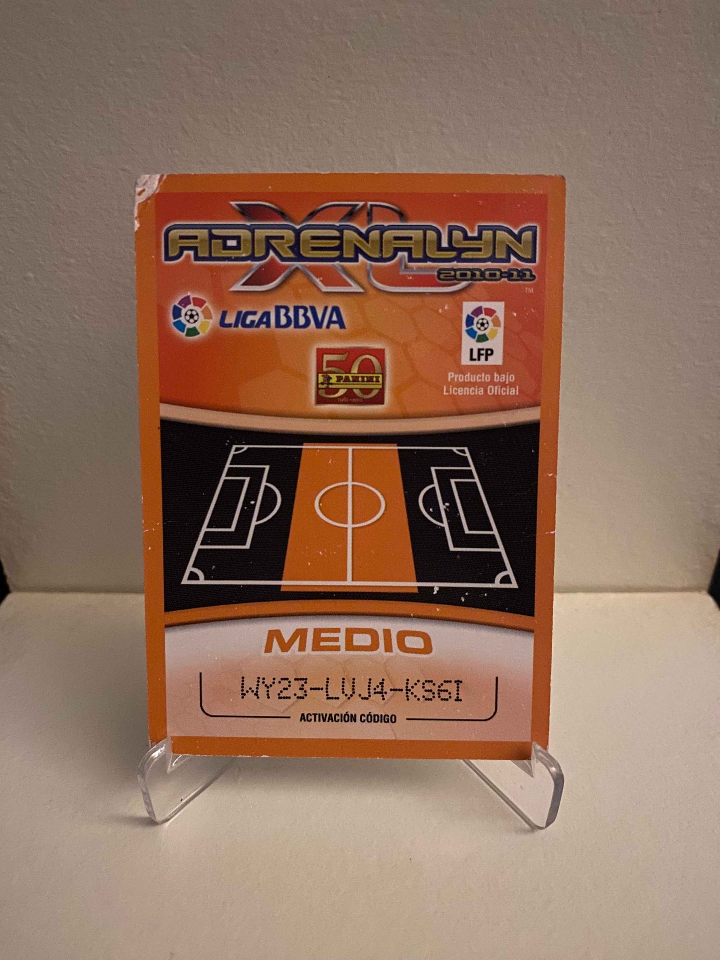 Fodbold kort Panini Adrenalyn XL 2010/2011 - Espanyol Baena - Pokedexet