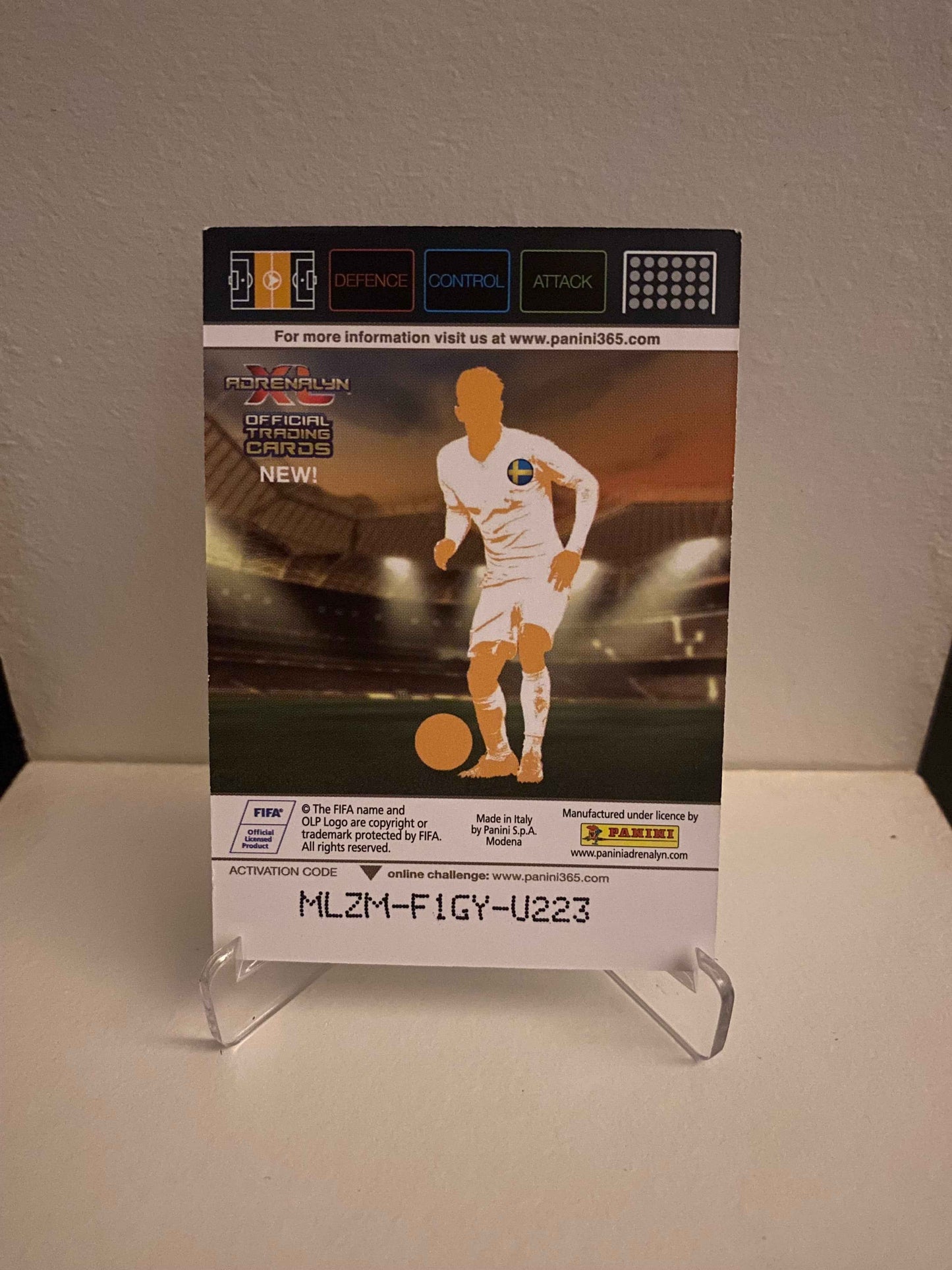 Fodbold kort Panini Adrenalyn XL FIFA 365 Nordic Edition 2015 - Malmø Erdal Rakip - Pokedexet