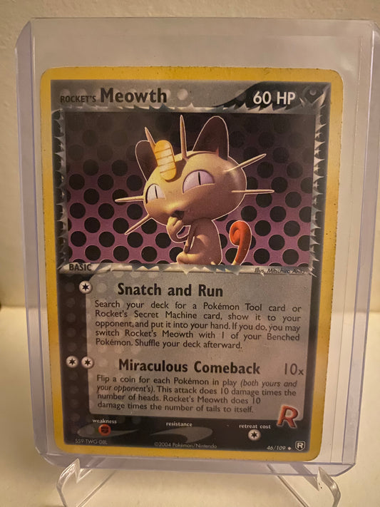 Rocket´s Meowth (46/109)