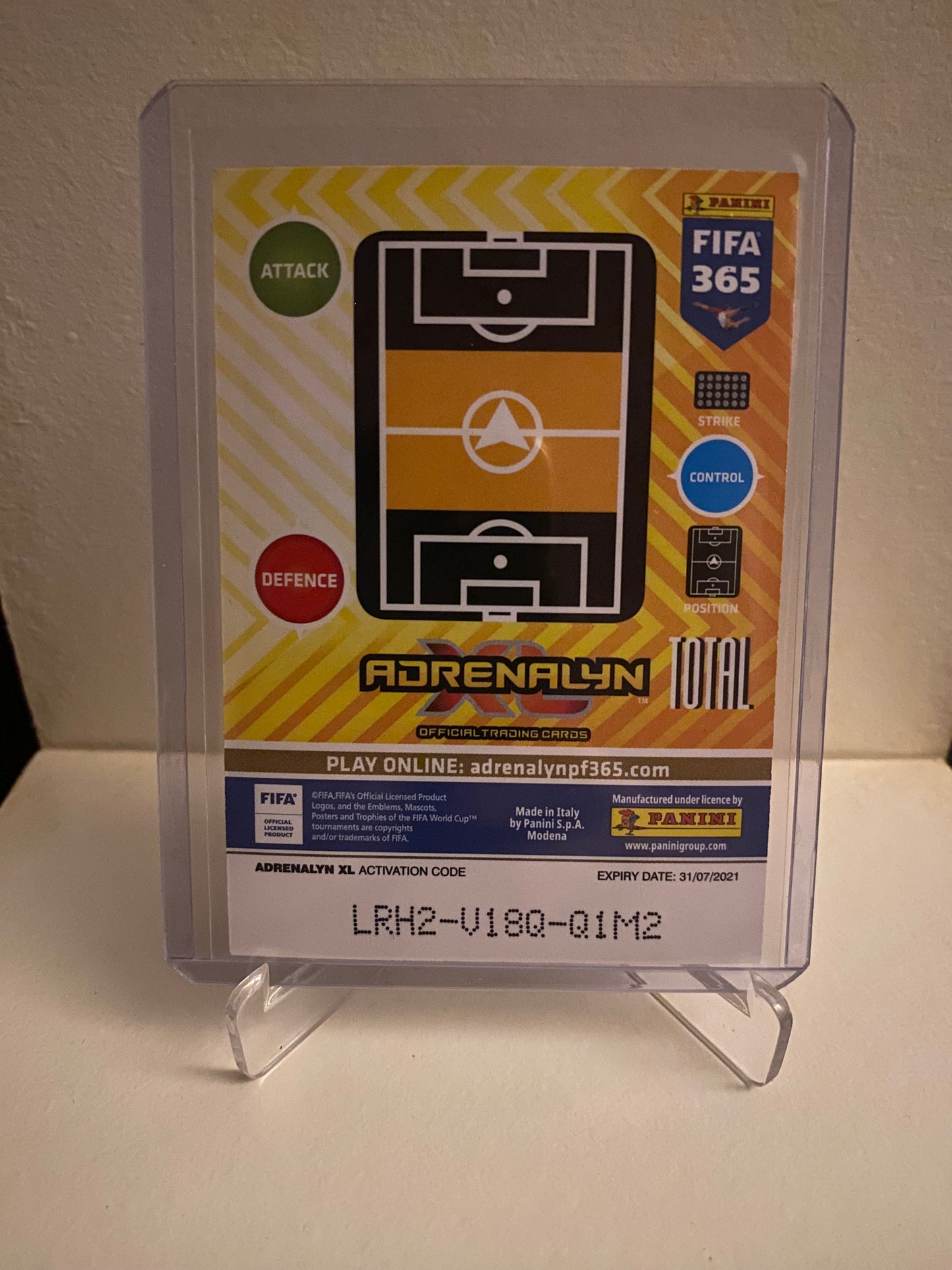 Fodbold kort Panini Adrenalyn XL FIFA 365 2021 - Inter Barella/Sensi Holofoil - Pokedexet
