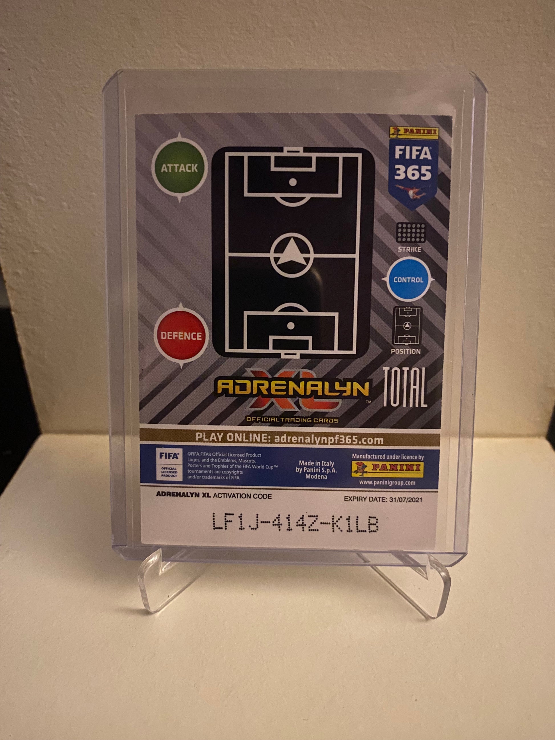 Fodbold kort Panini Adrenalyn XL FIFA 365 2021 - Marseille Emblem Holofoil - Pokedexet