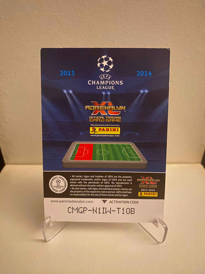 Fodbold kort Panini Adrenalyn XL UEFA Champions League 2013/2014 - Atletico Madrid Juanfran - Pokedexet