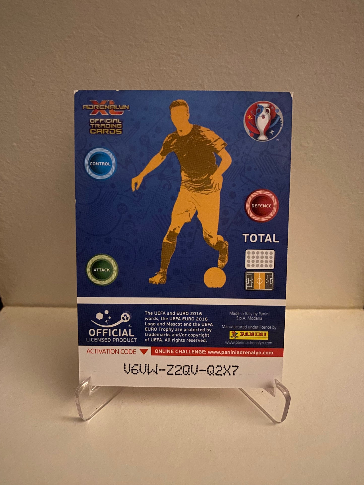 Fodbold kort Panini Adrenalyn XL UEFA EURO 2016 - Schweiz Blerim Dzemaili - Pokedexet