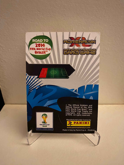 Fodbold kort Panini Adrenalyn XL Road To World Cup 2014 - Italien Andrea Ranocchia - Pokedexet