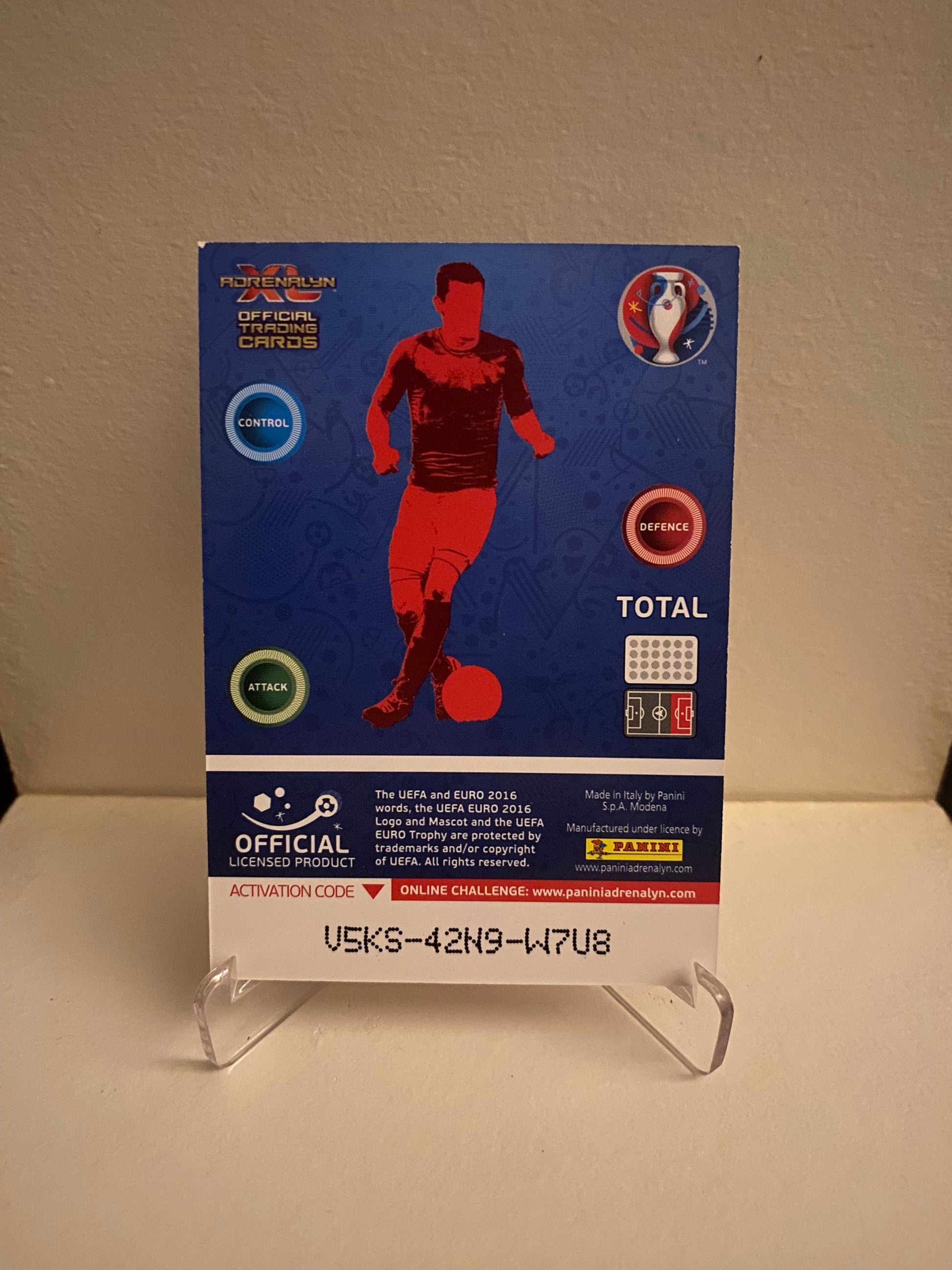 Fodbold kort Panini Adrenalyn XL UEFA EURO 2016 - Tyrkiet Serdar Aziz - Pokedexet