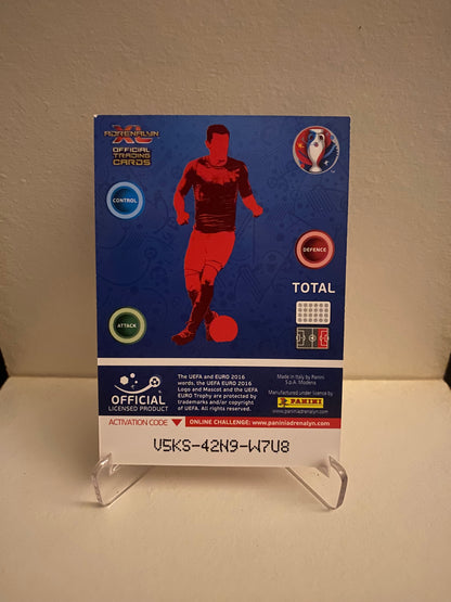 Fodbold kort Panini Adrenalyn XL UEFA EURO 2016 - Tyrkiet Serdar Aziz - Pokedexet