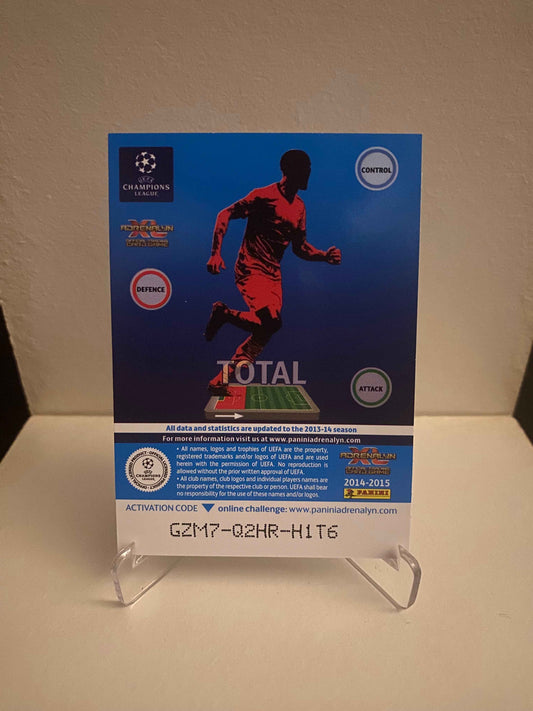 Fodbold kort Panini Adrenalyn XL UEFA Champions League 2014/2015 - Paris Saint Germain David Luiz - Pokedexet