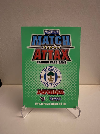Fodbold kort Topps Match Attax Premier League 2010/2011 - Wigan Steven Caldwell - Pokedexet