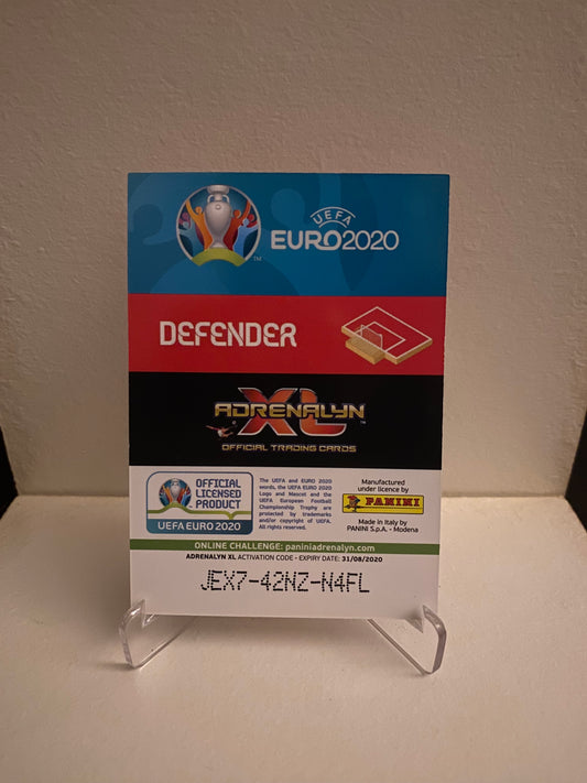 Fodbold kort Panini Adrenalyn XL UEFA EURO 2020 - Holland Joel Veltman - Pokedexet