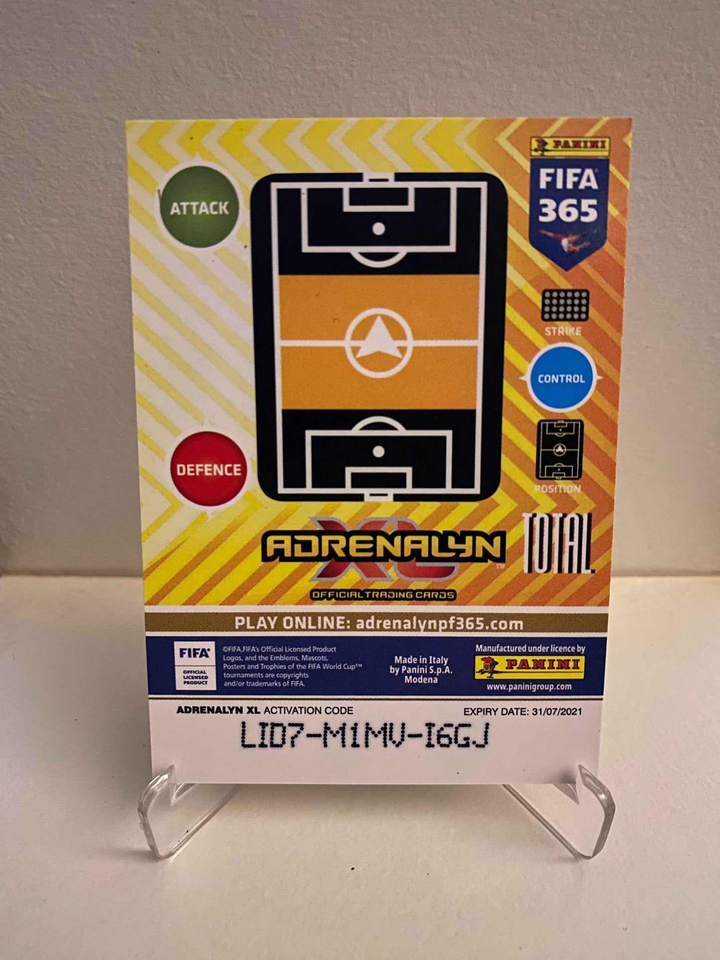 Fodbold kort Panini Adrenalyn FIFA 365 2020/2021 - FC Barcelona Frenkie De Jong 148 - Pokedexet