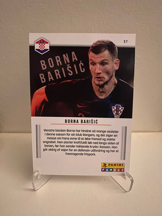 Fodbold kort Panini Family EURO 2020 - Kroatien Borna Barisic - Pokedexet