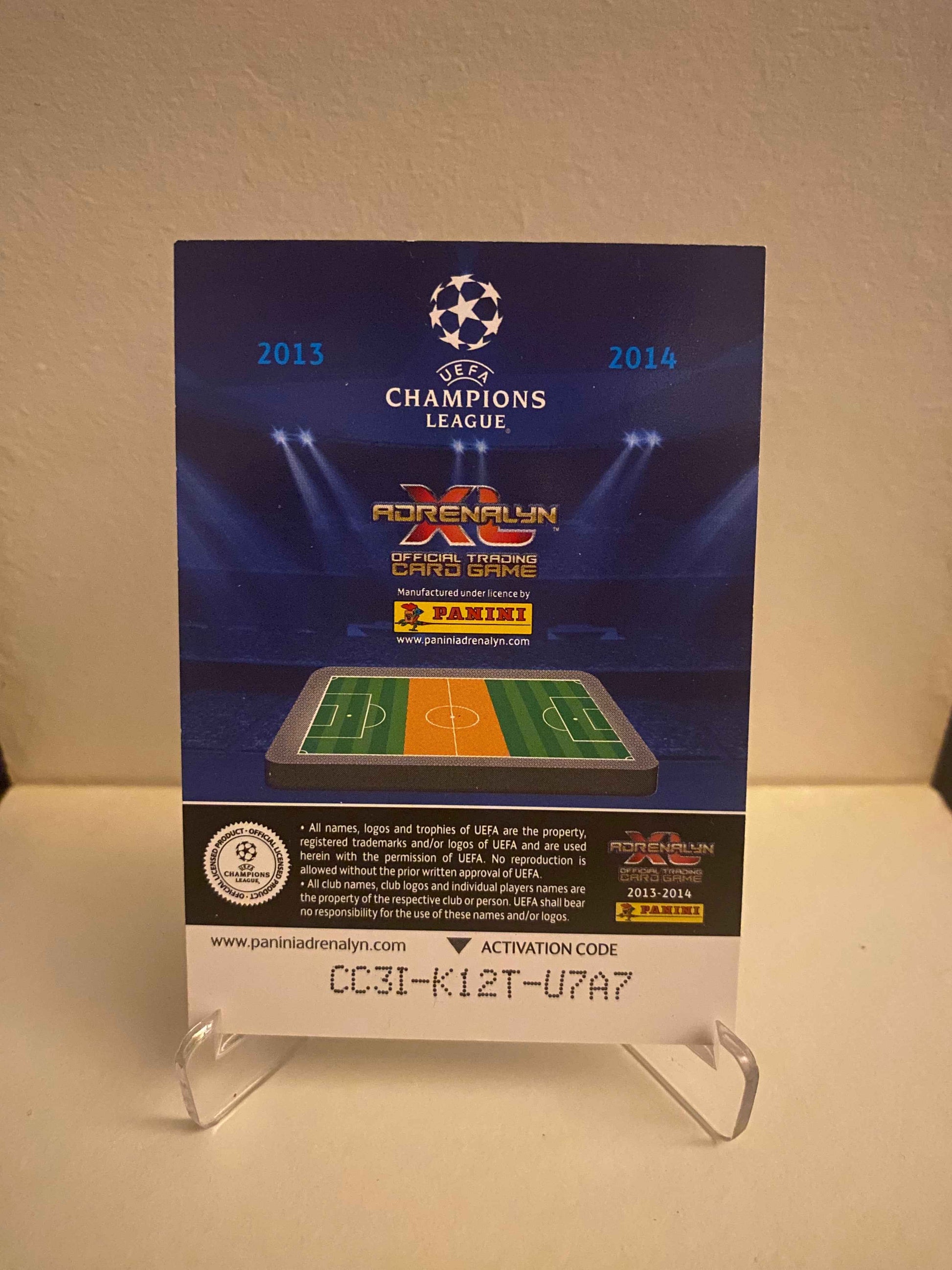 Fodbold kort Panini Adrenalyn XL UEFA Champions League 2013/2014 - FC Porto Lucho Gonzalez - Pokedexet