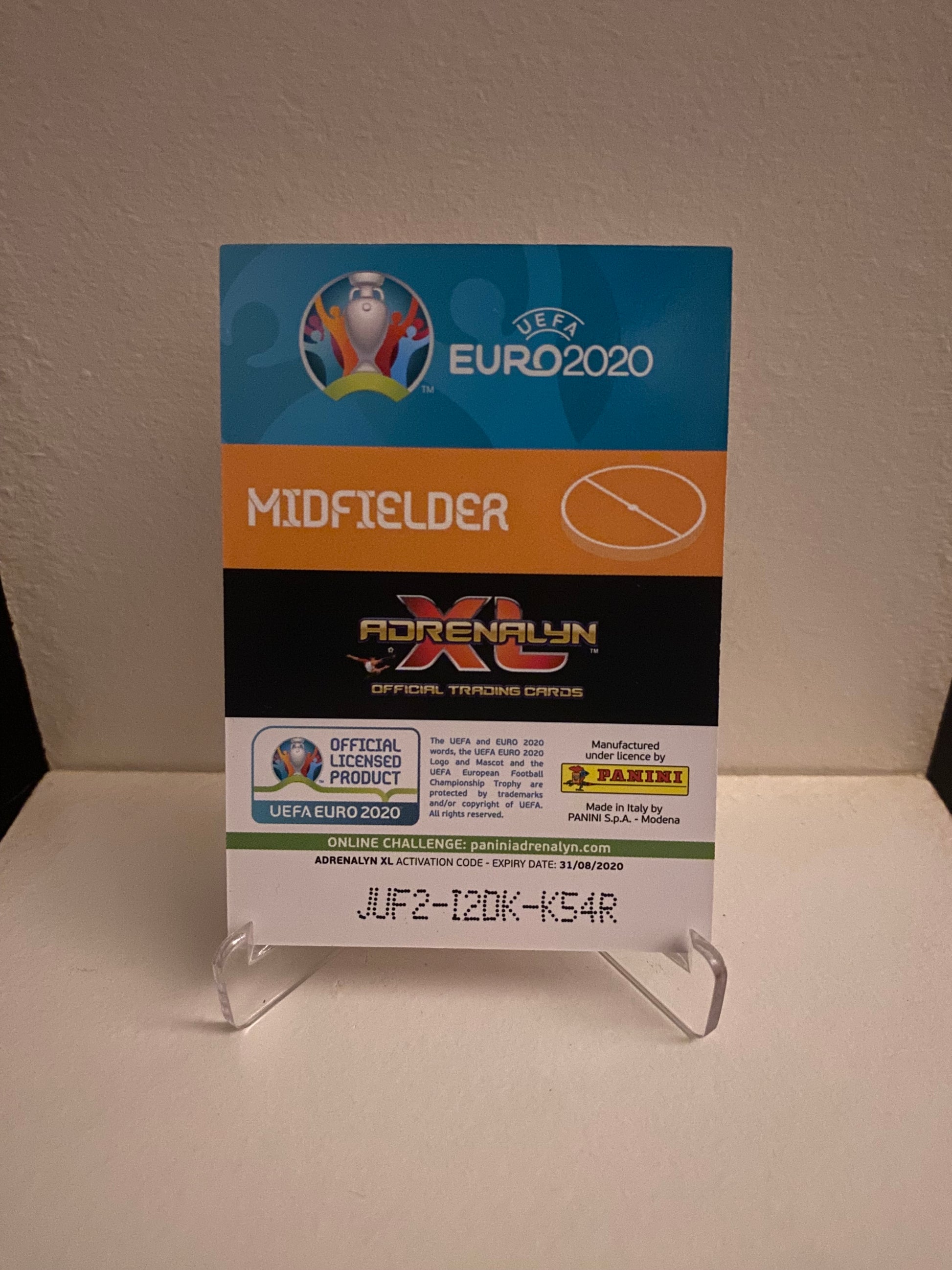 Fodbold kort Panini Adrenalyn XL UEFA EURO 2020 - Wales Joe Morrell - Pokedexet