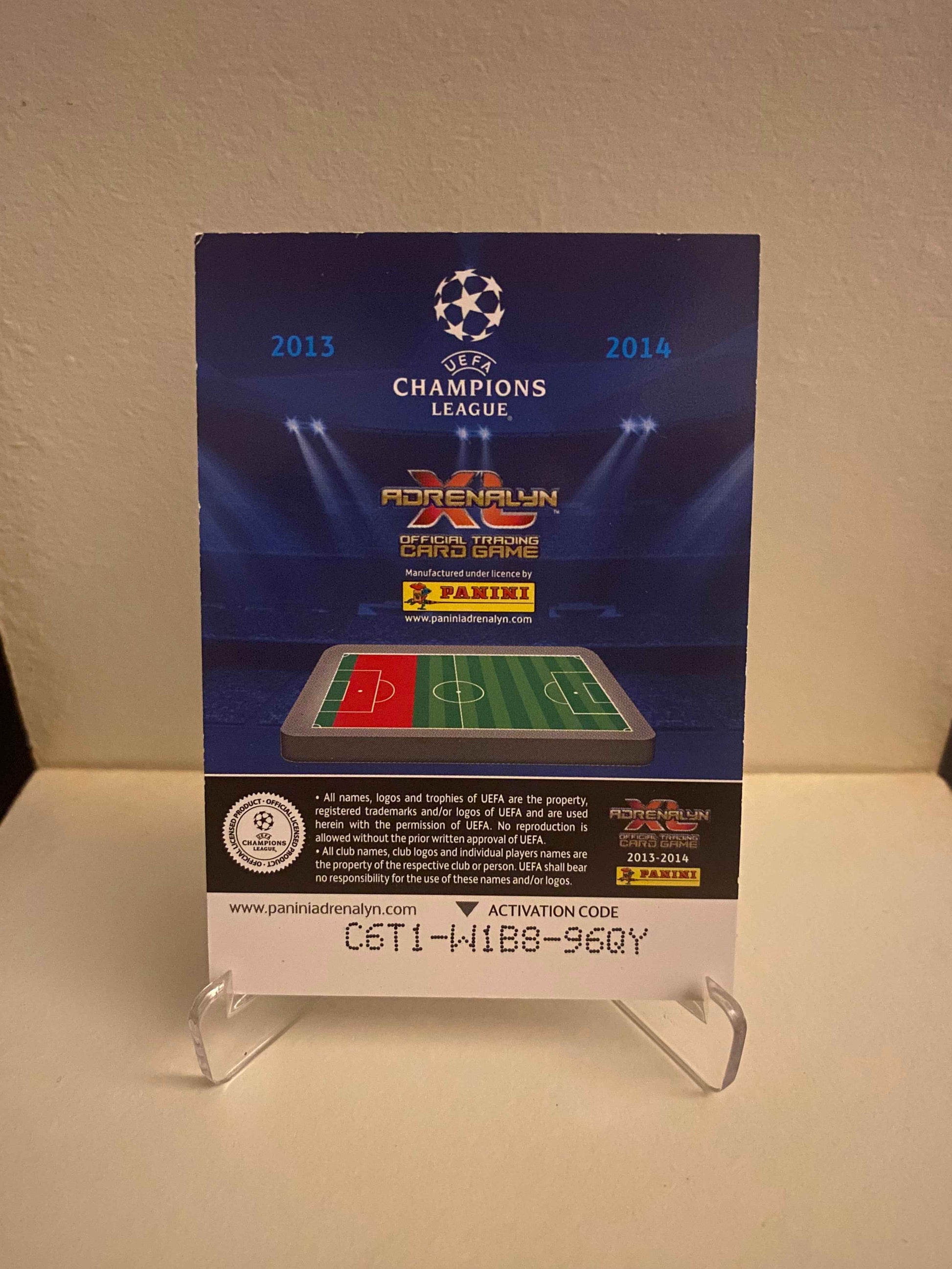 Fodbold kort Panini Adrenalyn XL UEFA Champions League 2013/2014 - Paris Saint Germain Maxwell - Pokedexet