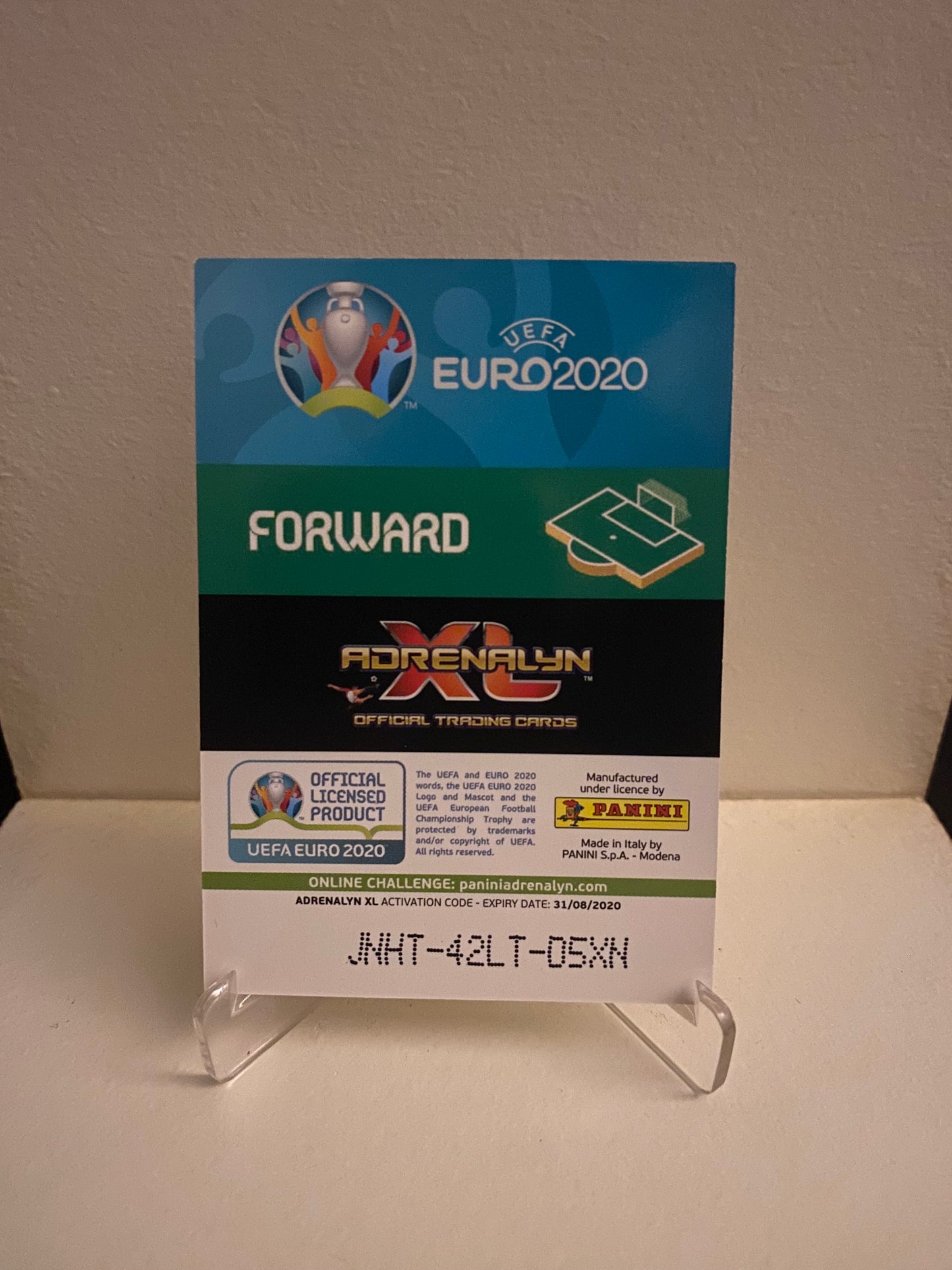 Fodbold kort Panini Adrenalyn XL UEFA EURO 2020 - Ukraine Junior Moraes - Pokedexet