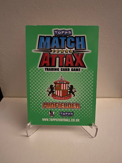 Fodbold kort Topps Match Attax Premier League 2010/2011 - Sunderland Jack Colback - Pokedexet