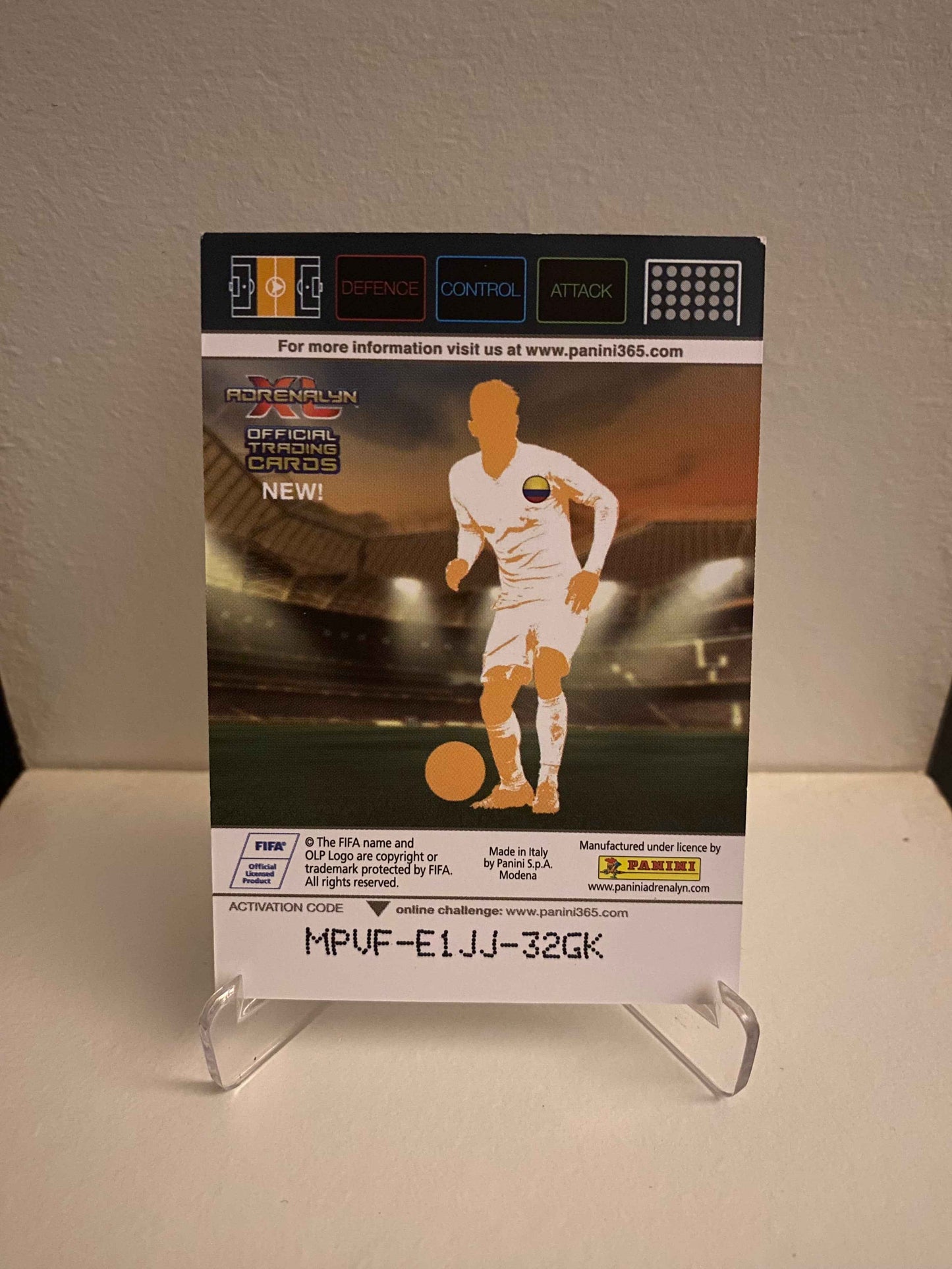 Fodbold kort Panini Adrenalyn XL FIFA 365 Nordic Edition 2015 - Olympiakos Felipe Pardo - Pokedexet