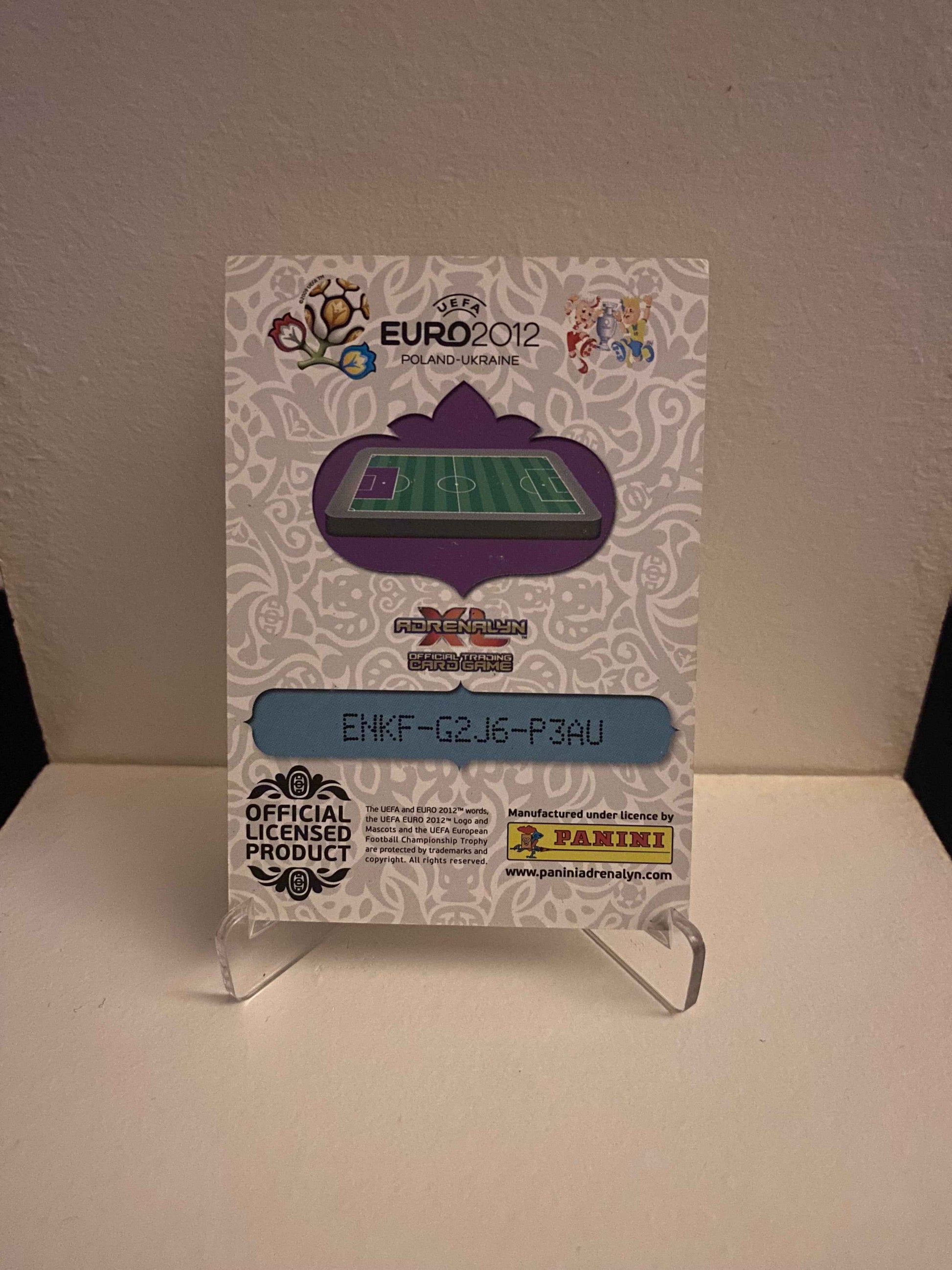Fodbold kort Panini Adrenalyn XL UEFA EURO 2012 - Spanien Iker Casillas - Pokedexet