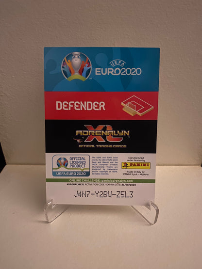 Fodbold kort Panini Adrenalyn XL UEFA EURO 2020 - Sverige Victor Nilsson Lindeløf - Pokedexet
