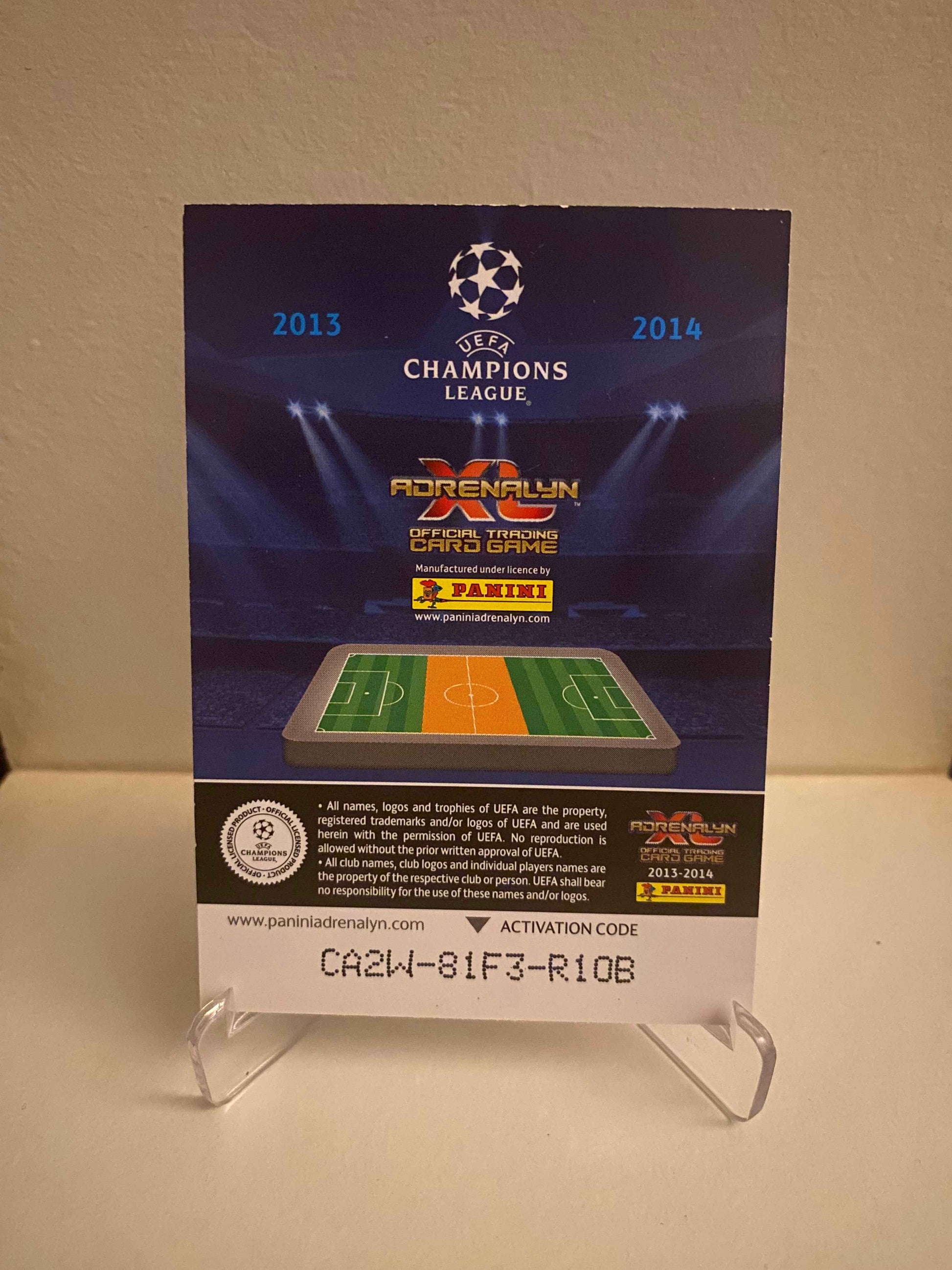 Fodbold kort Panini Adrenalyn XL UEFA Champions League 2013/2014 - Ajax Christian Poulsen - Pokedexet