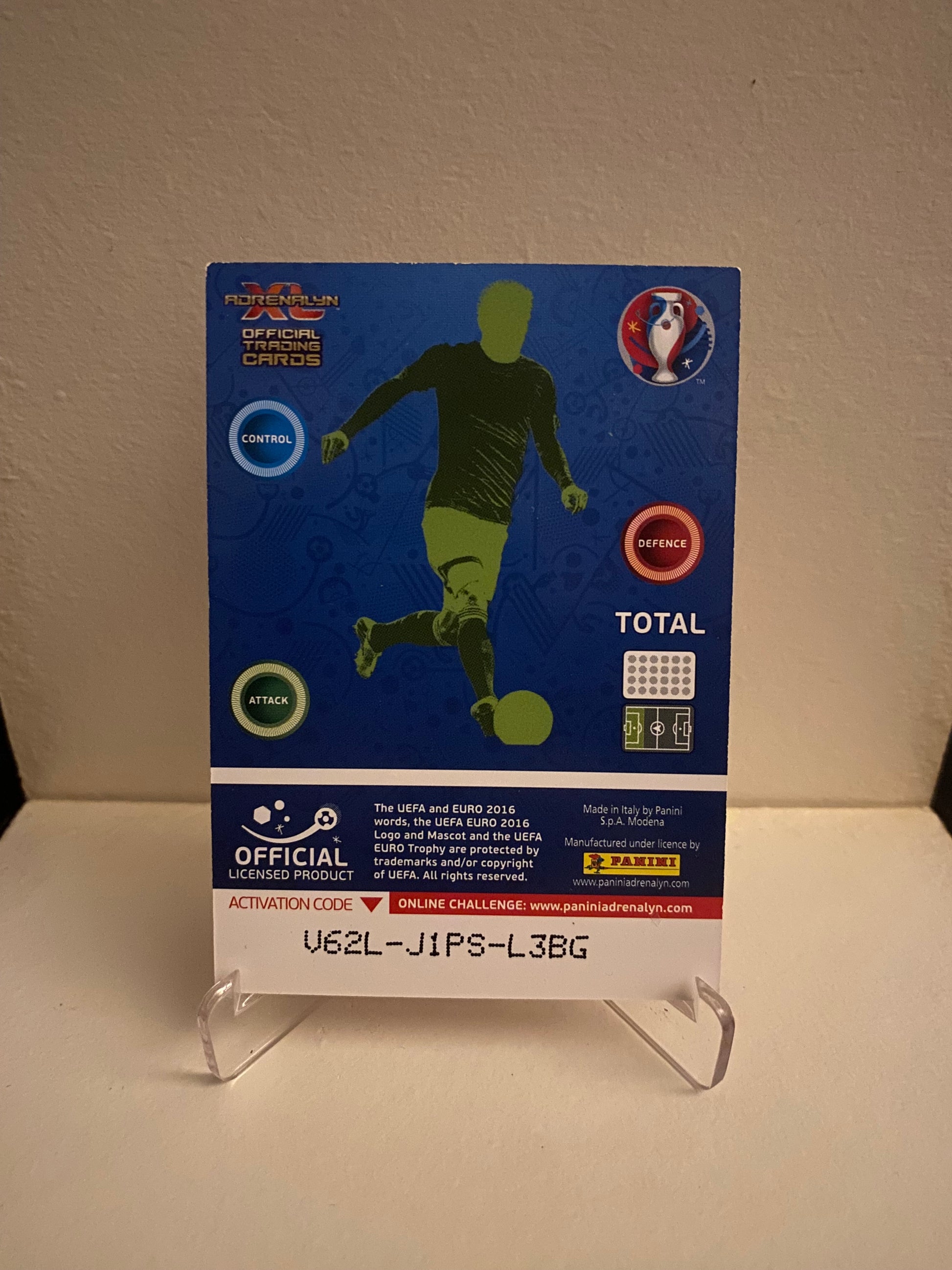 Fodbold kort Panini Adrenalyn XL UEFA EURO 2016 - Østrig Marko Arnautovic - Pokedexet
