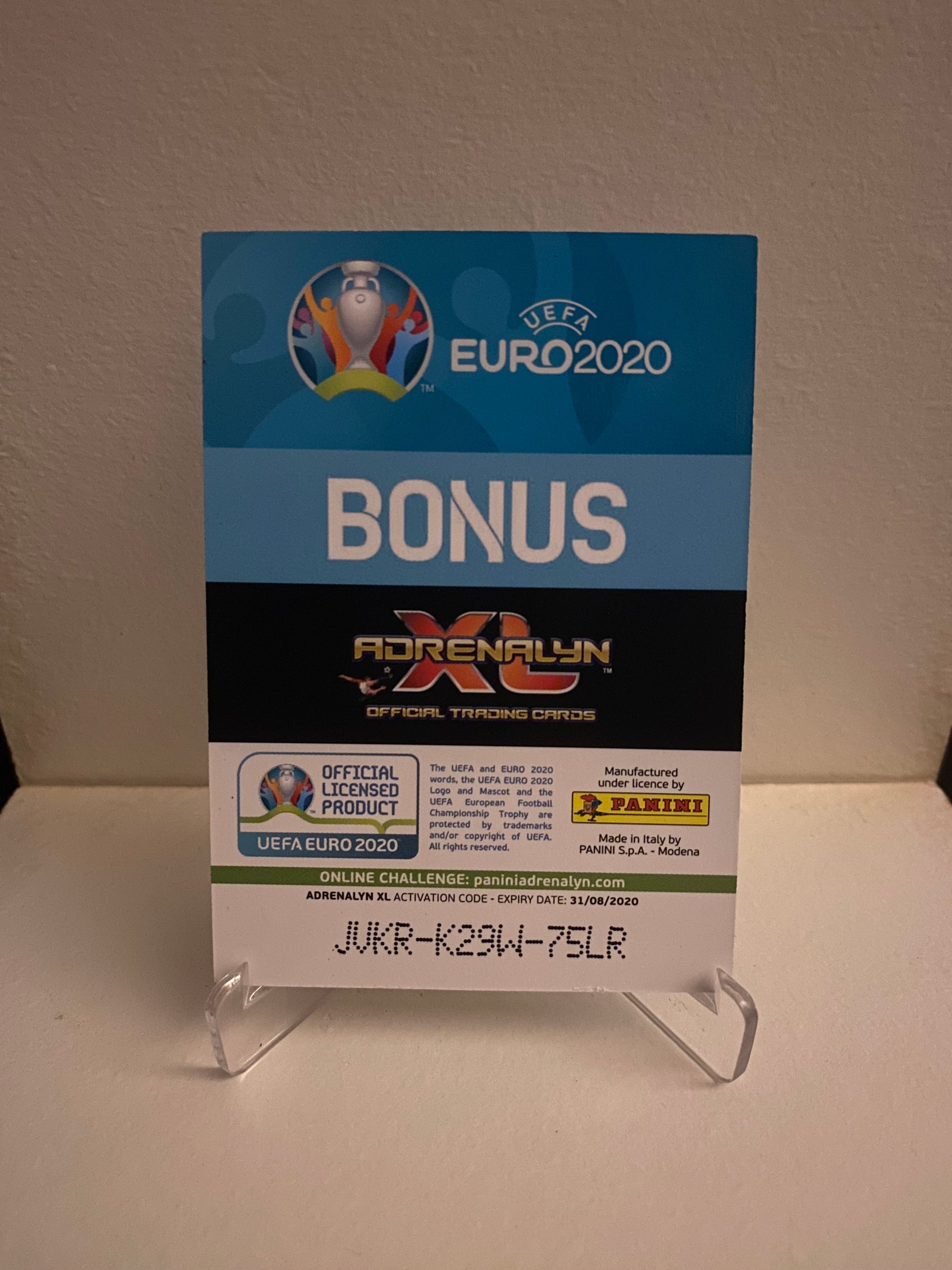 Fodbold kort Panini Adrenalyn XL UEFA EURO 2020 Bonus - Schweiz - Pokedexet