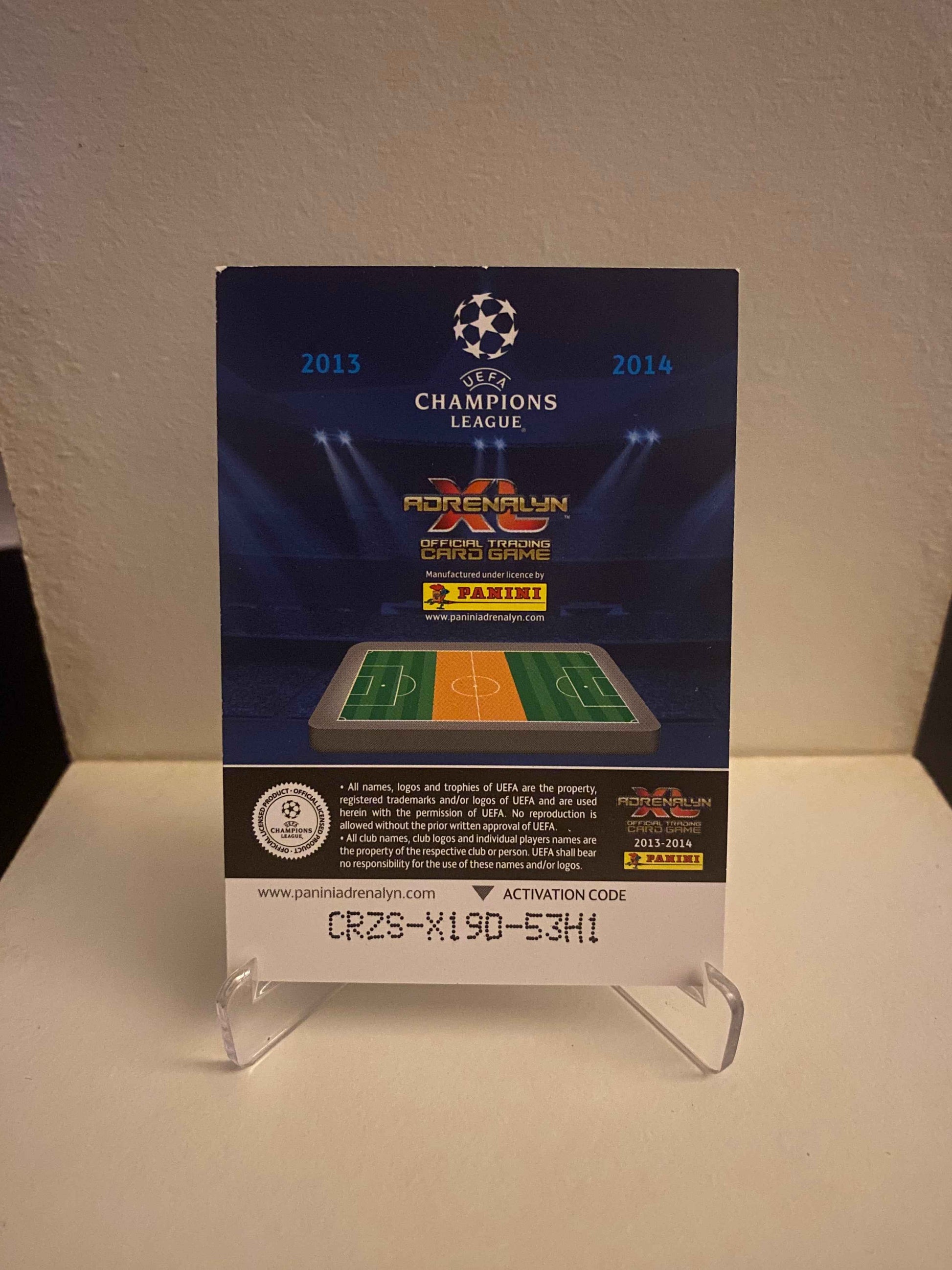 Fodbold kort Panini Adrenalyn XL UEFA Champions League 2013/2014 - Chelsea Ramires - Pokedexet
