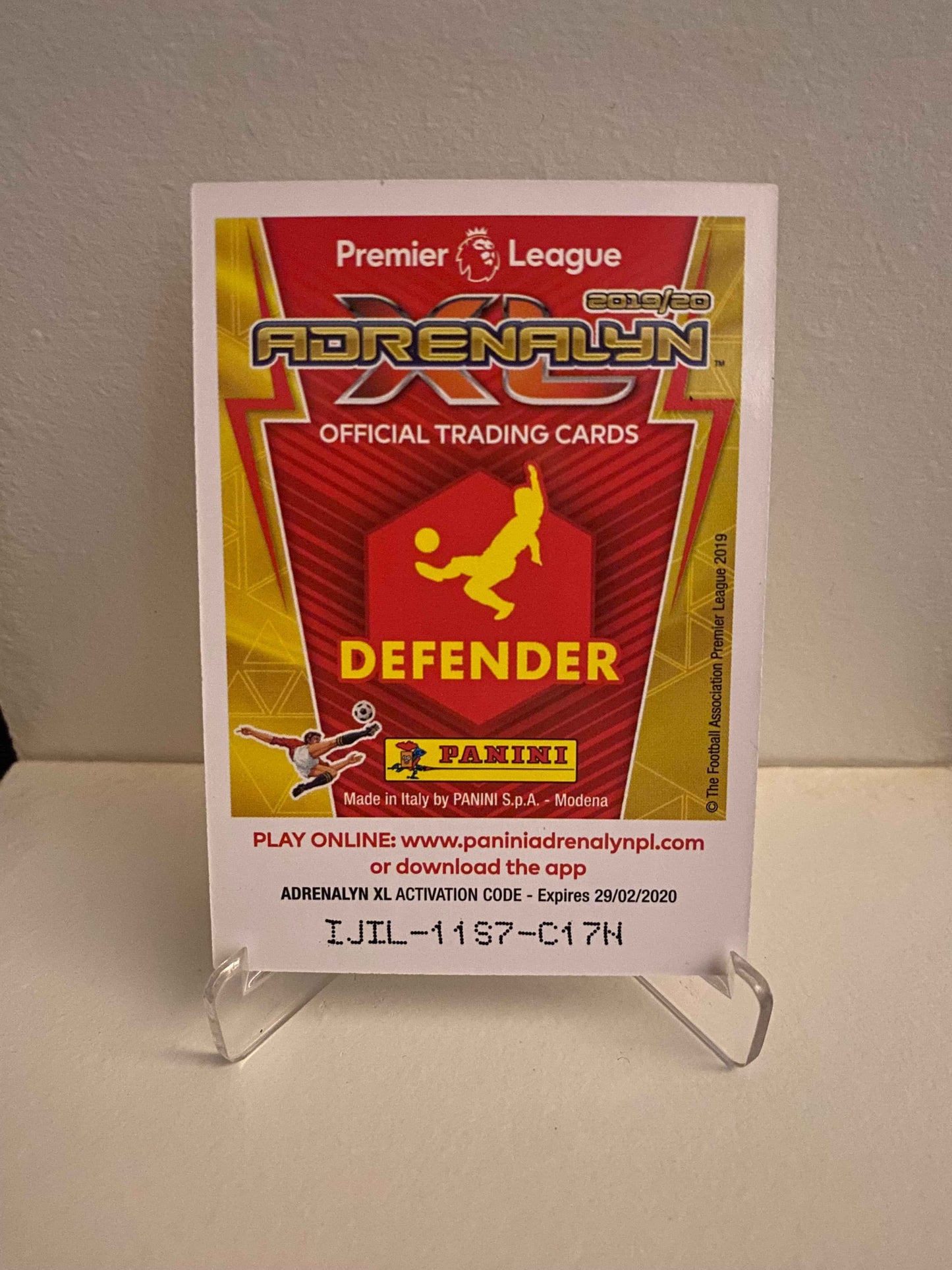 Fodbold kort Panini Adrenalyn XL Premier League 2019/2020 - Watford Kiko Femenia - Pokedexet