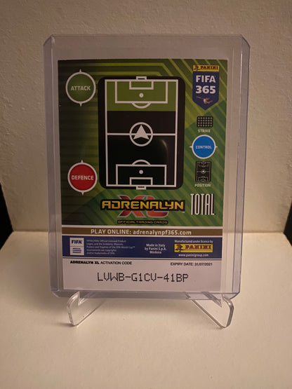 Fodbold kort Panini Adrenalyn XL FIFA 365 2021 - Paris Saint Germain Di Maria/Mbappe/Neymar Jr Holofoil - Pokedexet